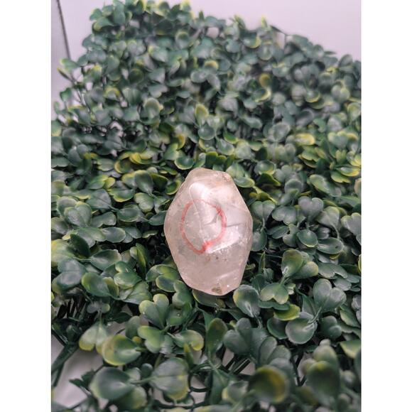 Enhydro Garden Quartz large moving bubble black sediment freeform crystal nature - Picture 1 of 4